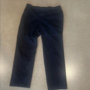Uniqlo Black Chinos Classic Straight Leg